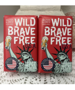 (2) Milton &amp; Drew BOURBON &amp; CEDAR Soap Bar 10.58oz ea - €14,59 EUR