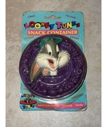 Vintage 1993 Unopened Sealed Looney Tunes Bugs Bunny Snack Container - £11.79 GBP
