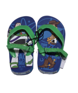 Toy Story Flip Flops Size 5/6 7/8 9/10 or 11/12 New Buzz and Woody - $18.23 CAD