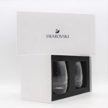 Swarovski Glasses Set of 2 Whiskey Drink Glasses Made in Austria 5468809 - £74.49 GBP