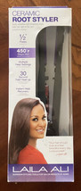 NEW! LAILA ALI CERAMIC 1/2” ROOT STYLER 450*F HAIR STRAIGHTENER / FLAT IRON - £94.51 GBP