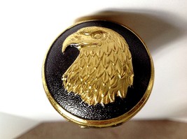 Cane Majestic Golden Eagle Brass Knob Handle Walking Stick Larping Steam... - $38.61