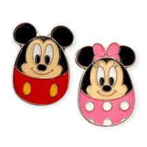 Mickey Mouse and Minnie Mouse Disney Pins: Spring Easter Eggs - £20.26 GBP