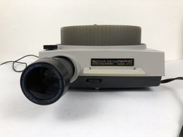 Kodak Ektagraphic Slide Projector Auto Focus Model AF-2~Missing Bulb Powers On - $23.76