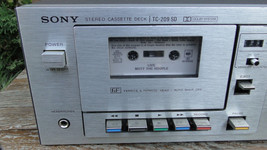 Vintage Hi-Fi Cassette Deck SONY TC-209SD Made In Japan Tested Worldwide Voltage - $310.42