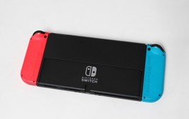 Nintendo Switch OLED Model w/ Neon Red Neon Blue Joy-Con -Multi image 6