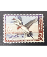 U.S. 1962 Federal Duck Stamp #RW29 Pintails $3 Unused OG Well Centered - $1,121.40 MXN