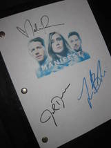 Manifest Signed TV Script Screenplay X3 Autographs Melissa Roxburgh Josh Dallas  - £15.74 GBP