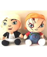 SET of 2 Chucky & Tiffany -Monsters Plush Stuffed Doll 6 inches toys. NWT. - $24.49