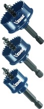 Bosch Htws 3-Piece Thin-Wall Hole Saw Set, Blue - $55.97