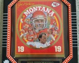 Joe Montana Sports Impressions NFL Kansas City Chiefs Plaque 1994 Vintag... - $39.99
