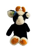 1985 farm floppies cow plush stuffed animal north american bear co - £7.48 GBP