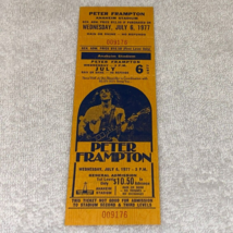 Peter Frampton The J Geils Band Foghat Rick Derringer 1977 Unused Ticket Usa Tix - £23.96 GBP