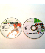 2 GAMES - FIFA Soccer 12 and NHL 10 (XBOX 360) (DISC ONLY) - £4.31 GBP