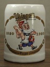 Vintage Advertising Beer Stein USINGERS Sausage Gnome Milwaukee WI Cente... - $25.83