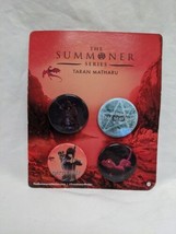 The Summoner Series Taran Matharu Promotional Pins - $27.71