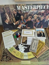 Vintage Masterpiece The Art Auction Board Game 1970 Parker Brothers 99% ... - £54.16 GBP