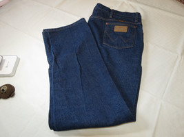 Mens Wrangler 40 X 32 0936DNI 10458 bws-z897-017 Jeans blue denim pants EUC - £20.51 GBP