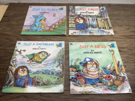 Lot of 4 Golden Little Critter Books Mercer Mayer Just go To Bed Just a ... - $9.89