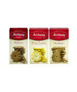 Archway Classics Soft Molasses, Frosty Lemon &amp; Crispy Windmill Cookies, ... - £21.14 GBP
