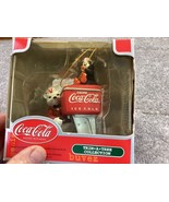 Coca Cola Trim A Tree Collection Penguins With Coke Dispenser Ornament w... - £4.65 GBP