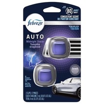 Febreze Car Air Freshener Vent Clips, Midnight Storm Scent, 2-Clips: Aut... - $11.54