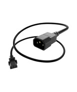 UNC Group PWRC13C145.5FBLK POWER CORD C13 TO C14 10AMP BLACK 5.5FT - $535.96 MXN