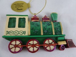 Danbury Mint Irish Blessing Christmas Ornament Train 3&quot; - $12.86