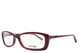 NEW Oakley OX1071-0753 Pink Tortoise &amp; Burgundy CROSS COURT Eyeglasses 5... - $1,661.60 MXN