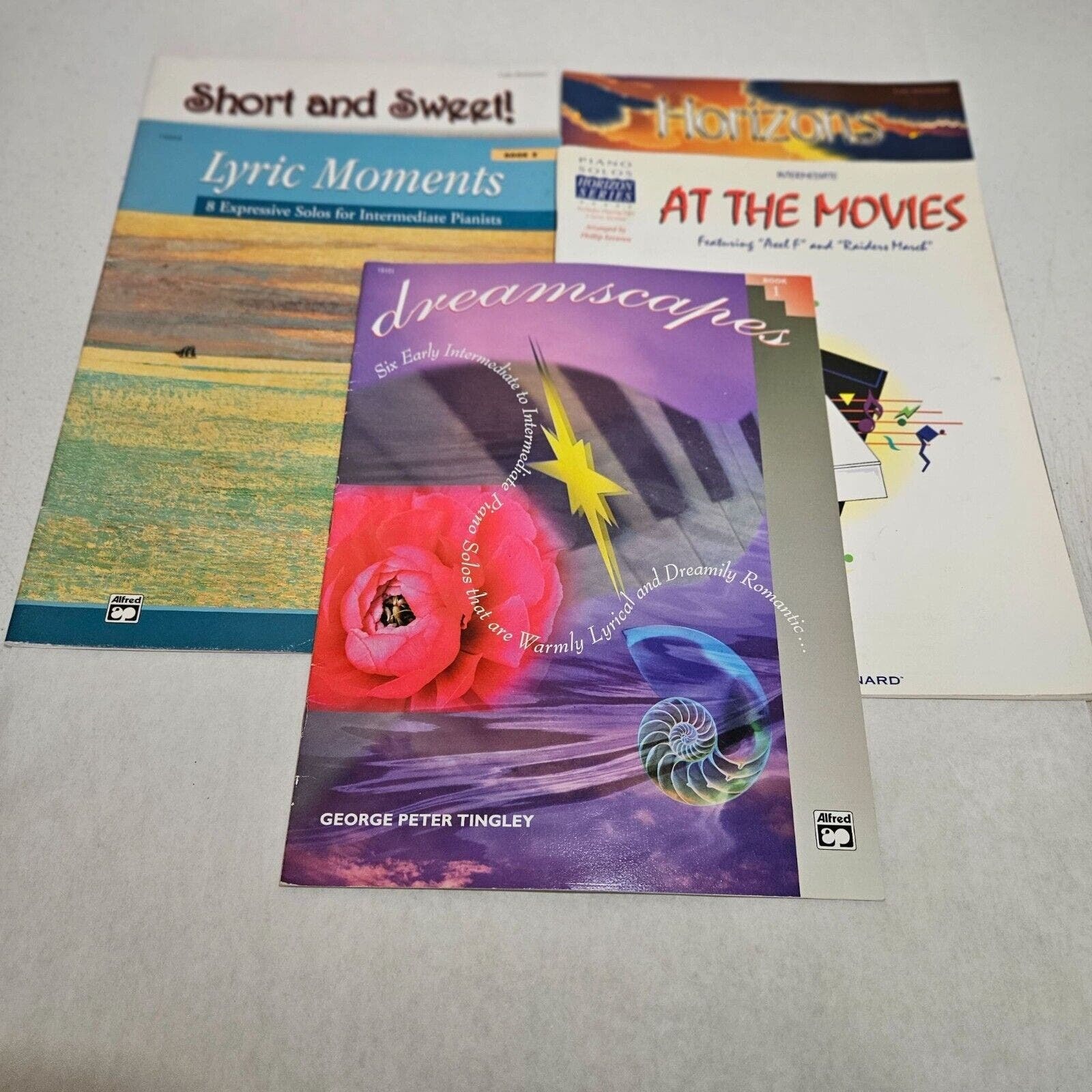 Primary image for Later Elementary to Intermediate Piano Solo Books Lot of 5 Movies Dreamscapes +