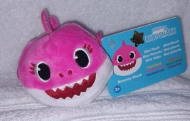 Pink Fong Baby Shark &quot;Mommy Shark&quot;  Mini Plush NWT - $6.81