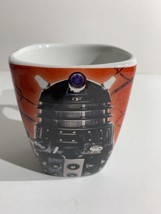 Doctor Who 2004 Dalek square base ceramic mug bonbon buddies what BBC UK - $18.43