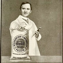 1904 Gold Medal Flour Advertisement Antique Ephemera What Else 7.25 x 4.75&quot; - $12.99