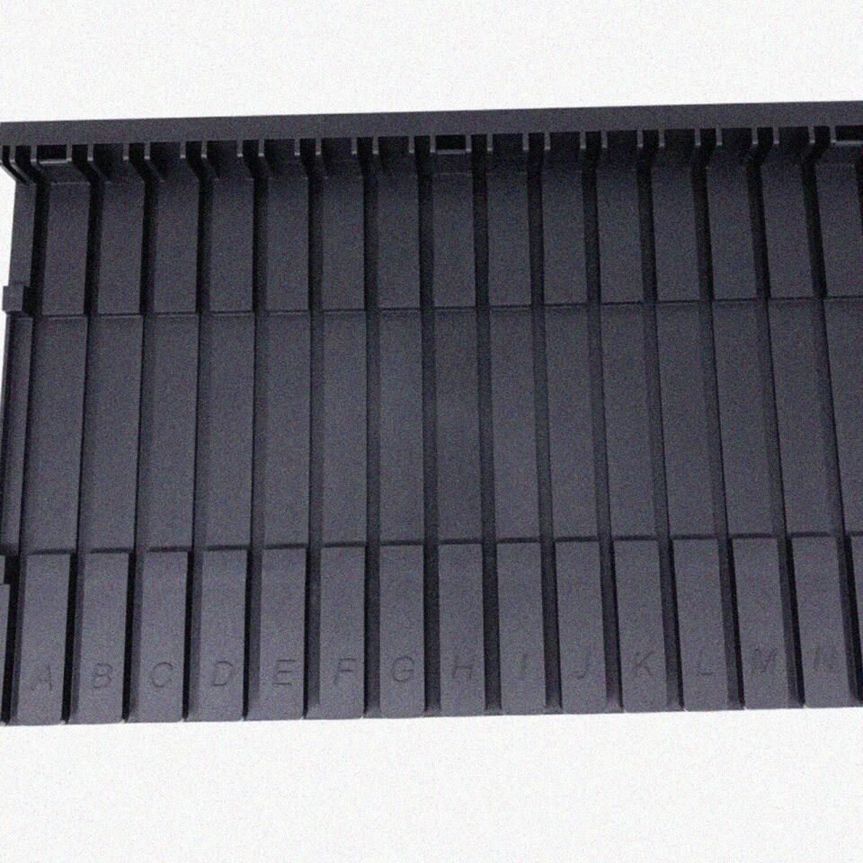 Gunpla Buddy: Easy-Access Model Parts Rack for DIY Model Making, 11.4"x7.1