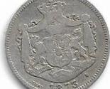 THE VERY OLD COIN 1875 ROMANIA 1 LEU, SILVER, ABOUT 5 GR  - $74.10