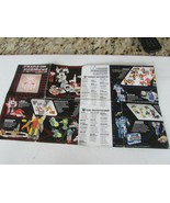 HASBRO TRANSFORMERS 1986 MORE THAN MEETS THE EYE CHECKLIST BROCHURE FLYE... - $4.55