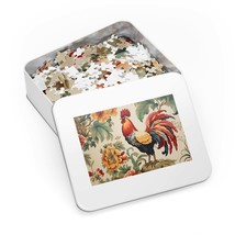 Jigsaw Puzzle in Tin, Chicken/Rooster, Personalised/Non-Personalised, awd-269 (3 - £27.77 GBP+