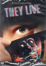 THEY LIVE (dvd) *NEW* aliens use color light waves to hide the real B&amp;W world - £9.58 GBP