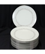 Noritake Marquis 7540 Dinner Plates 10 1/2&quot; Lot of 11 - $1,682.18 MXN