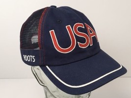 Roots Team USA Olympic Hat 2004 Olympics Athens Embroidered Adjustable E... - $21.73