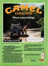 1981 Camel Expeditions Ecuador Land Rover Defender Vintage Print Ad Wall Art - $11.97