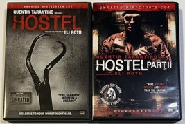 Hostel &amp; Hostel II [Unrated Widescreen DVD 2006] Quentin Tarantino LOT of 2 - £7.82 GBP