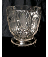 Antique CO-OPERATIVE FLINT 4.5&quot; Spooner X LOG (Prism Arc) Pattern - Circ... - €66,72 EUR