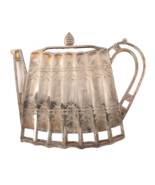 VTG Godinger Silver 1992 Teapot Shaped Trivet Silver Plate Metal Hot Plate - $14.95
