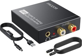 192KHz Digital to Analog Audio Converter DAC Digital SPDIF Optical to An... - $32.52