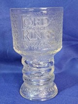 2001 Burger King LoTR Lord of the Rings ARWEN The ELF Glass Goblet -  1 Chip - £16.97 GBP