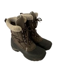 SOREL Womens Boots CUMBERLAND Insulated Winter Sz 6.5 Olive Green NL1436... - £26.45 GBP