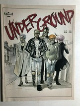 UNDERGROUND (1987) Aircel B&amp;W comics magazine VG+ - $9.89