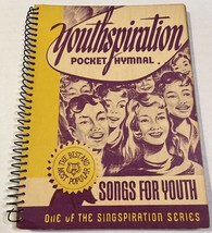 Youthspiration Pocket Hymnal: Songs for Youth The Best &amp; Most Popular VTG 1948 - £7.82 GBP