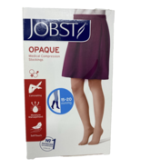 NIB Jobst Opague Medical Compression Stockings 15-20mmHg Black Size M - $884.21 MXN